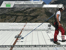 Tablet Screenshot of gruen-gmbh.de